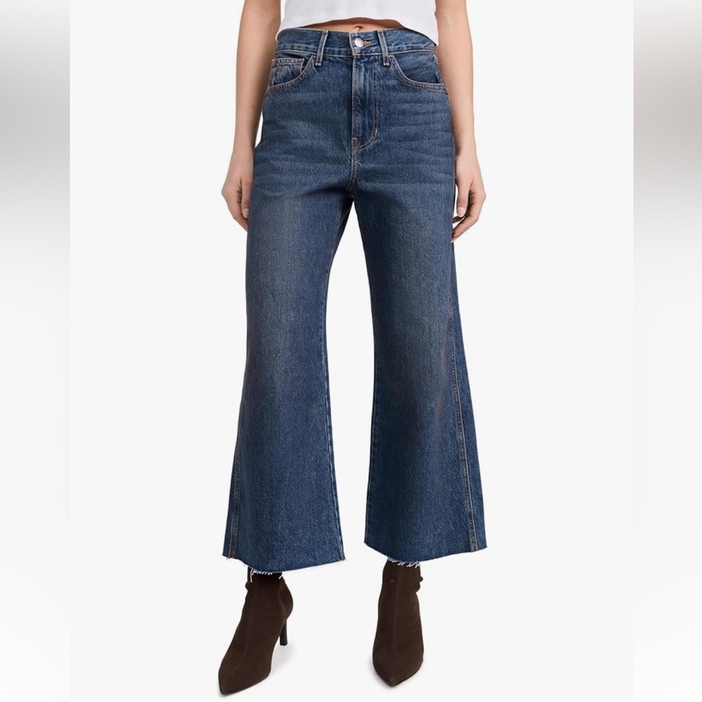 Veronica Beard Taylor HR Cropped Jeans